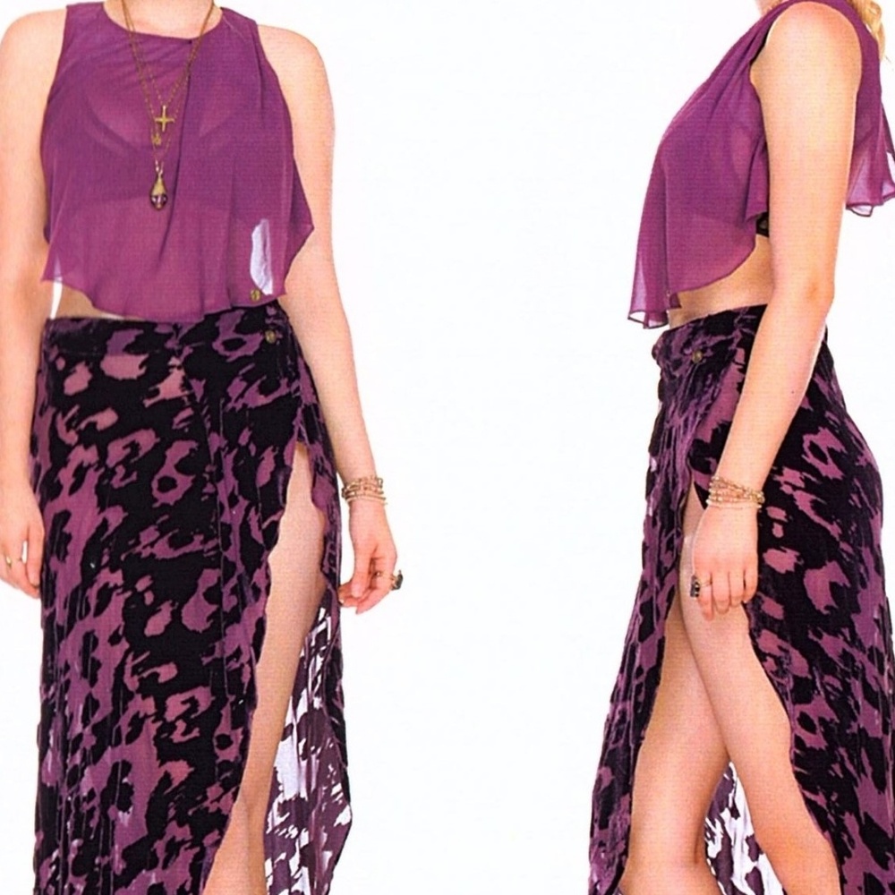 Amethyst solid see thru top